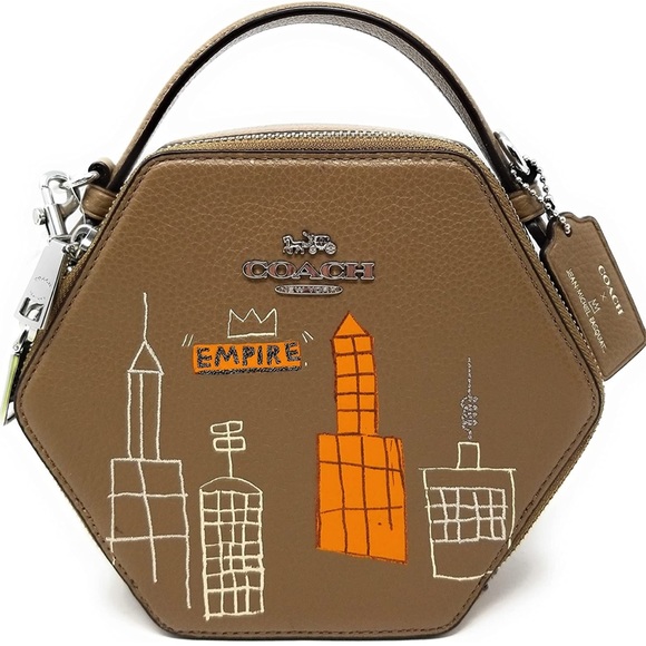 coach hexagonal crossbody